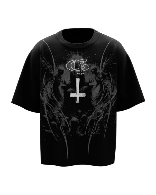 Skorpion Boxy Oversized Cotton T-Shirt 🦂🖤